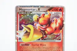 Magmortar Lv.X 123/123 Mysterious Treasures Holo Pokemon NM - Image 2