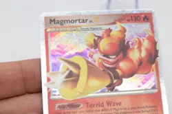 Magmortar Lv.X 123/123 Mysterious Treasures Holo Pokemon NM - Image 4