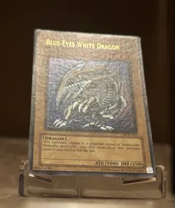 Yu-Gi-Oh! Blue-Eyes White Dragon SDK-001 Unlimited Wavy Ultra Rare MP - Image 3