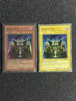 Yugioh Lord of D. SDK-041 Unlimited Faded Foil Shift Misprint - Image 3