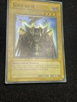 Yugioh Lord of D. SDK-041 Unlimited Faded Foil Shift Misprint - Image 5