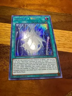 Beacon of White LCKC-EN035 1st Edition Secret Rare LP + BONUS - Image 1