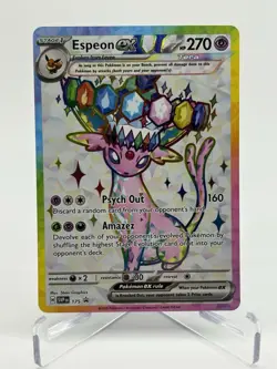 Espeon ex SVP175 Sv: Scarlet & Violet Promo Cards Holo for sale online - Image 1