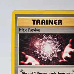 1st Edition Pokemon Max Revive Vintage 117/132 Gym Challenge Trainer WOTC Card - Image 2