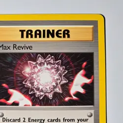 1st Edition Pokemon Max Revive Vintage 117/132 Gym Challenge Trainer WOTC Card - Image 3