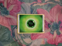 Basic Energy Grass Leaf 2017 Pokemon Card Sun and Moon Common TCG - Image 2