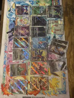 Pokemon Lot of 72 cards, EXs and Illustrations and more - Image 1