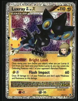 Luxray GL LV.X 109/111 Holo Celebrations: Classic Collection - Pokemon Card - NM - Image 1