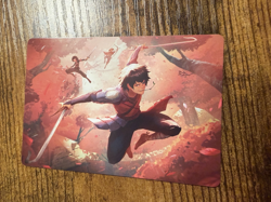 MTG Magic The Gathering Avatar Art Series Card 22/54 Jet Freedom Fighter - Image 1