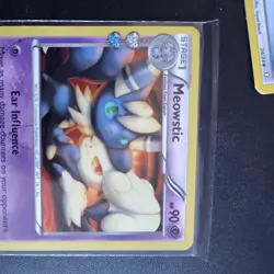 Meowstic RC15/RC32 Generations Reverse Holo Pokemon Card LP - Image 2