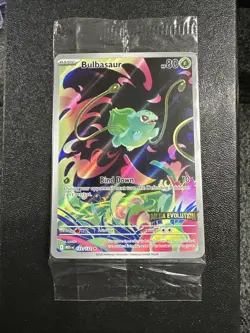 Pokemon Card TCG Bulbasaur 133/132 Mega Evolution Stamped Promo Sealed - Image 1