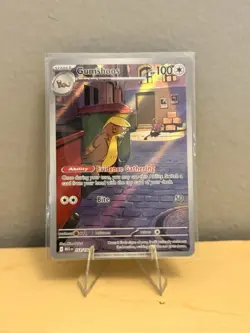 Gumshoos Illustration Rare 153/132 Mega Evolution Pokemon TCG Near Mint Card NM - Image 1