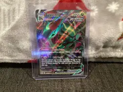 Pokemon Rayquaza VMAX Holo Ultra Rare Card 111/203SWSH07: Evolving Skies - Image 1