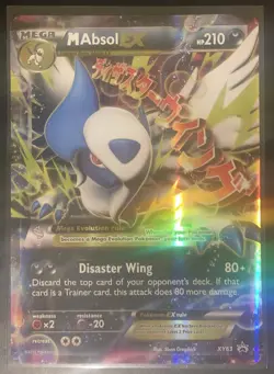 M Absol EX #XY63 JUMBO OVERSIZED Card Pokemon Promo - Pokemon TCG LP - Image 3