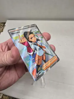 Pokemon Card TCG: Nemona 229/091 Paldean Fates Holo Full Art Trainer NM - Image 2