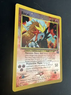 Wizards of the Coast (WotC) Black Star Promo Pokemon Card Lot: Entei & Mew - Image 2