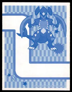 2014 Pokemon XY Karuta Playing Cards Garchomp Japanese Note Card - Image 1