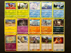 Pokemon TCG Burning Shadows 15 Card Lot! Various Conditions! NO Duplicates! #7 - Image 1