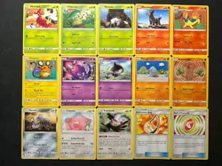 Pokemon TCG Lost Thunder 15 Card Lot! Various Conditions! NO Duplicates! #1 - Image 1