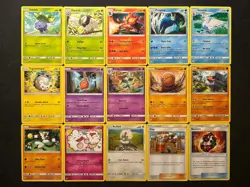 Pokemon TCG Cosmic Eclipse 15 Card Lot! Various Conditions! NO Duplicates! #2 - Image 1
