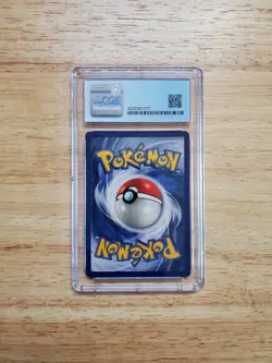 Pokemon CGC 9.5 (10) GEM MINT 1999 Professor Oak Shadowless Base Set Card - Image 2