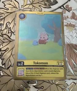 Digimon Card Game Tokomon Limited Foil EX9-003 Versus Monsters - Image 1