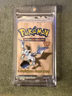 Pokemon Trading Card Game Booster Pack Fossil Set - 21g Weight HEAVY 742818061599 - Image 1