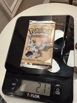 Pokemon Trading Card Game Booster Pack Fossil Set - 21g Weight HEAVY 742818061599 - Image 5
