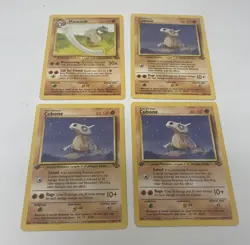Pokemon TCG Cubone Jungle 1st Edition Common Card - Image 1