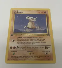 Pokemon TCG Cubone Jungle 1st Edition Common Card - Image 4