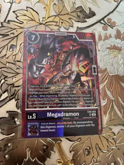 Digimon Card Game Megadramon Foil EX9-064 SR - Image 1