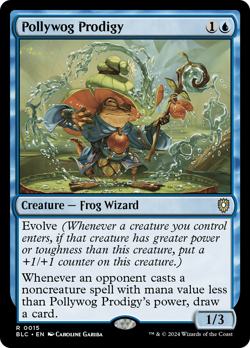 Pollywog Prodigy - 15 - BLC Set- Near Mint - MTG - Image 1