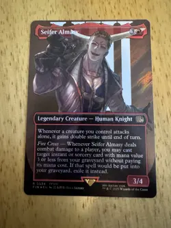 Magic The Gathing: Final Fantasy VIII Seifer Almasy (Borderless) (Surge Foil) - Image 1