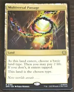 Magic the Gathering #180 Multiversal Passage - Image 1