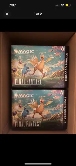 Magic The Gathering Final Fantasy Chocobo Bundle Box LOT of 2!! - Image 2