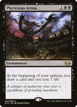 Phyrexian Arena X1 -NM/M- Commander Collection: Black - Image 1