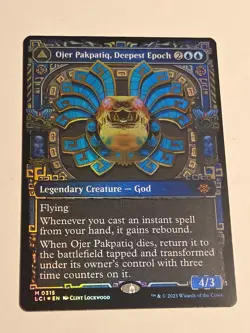 Ojer Pakpatiq, Deepest Epoch (SHOWCASE) FOIL X1 LCI MTG 315 M - Image 1