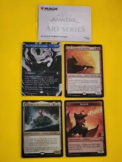 2025 Magic The Gathering Avatar The Last Airbender All Foil Lot Of 31 Appa - Image 1
