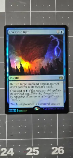 Cyclonic Rift Modern Masters 2017 Foil - Image 1