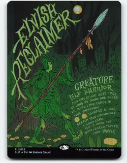 Elvish Reclaimer (Rainbow Foil) #2015 Secret Lair Drop Series - Image 1