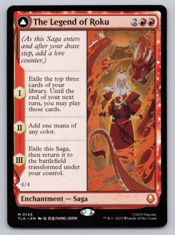 The Legend of Roku - Avatar Last Airbender - MTG - Image 1