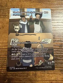 MTG Magic Avatar Mythic Eternal-Legal Borderless The Mechanist Tactical Tinkerer - Image 1