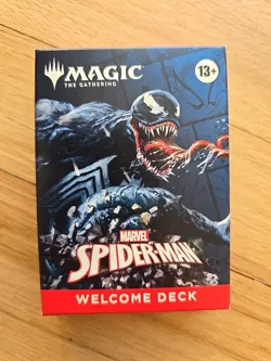 Magic The Gathering MTG Marvel Spider-Man Venom Black Welcome Deck - Image 1