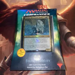 Commander 2017 Feline Ferocity New Sealed Deck MTG - Image 1