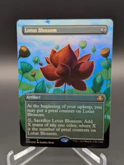 Lotus Blossom (Borderless) Dominaria Remastered Foil - Image 1