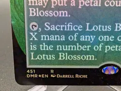 Lotus Blossom (Borderless) Dominaria Remastered Foil - Image 2