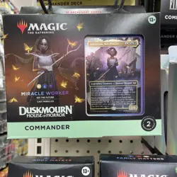 Magic The Gathering MTG Duskmourn House of Horror Miracle Worker Commander Deck - Image 2