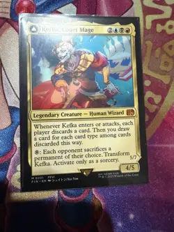 MTG Final Fantasy Kefka, Court Mage Regular NM Magic The Gathering - Image 1
