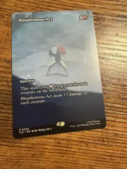 MTG Magic The Gath Avatar Mythic Eternal-Legal Borderless Fire Nation Tank Train - Image 1