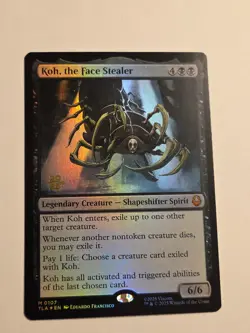 Koh, The Face Steeler FOIL X1 Prerelease Promo Stamped TLA MTG Avatar - Image 1